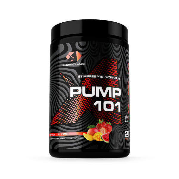 Pump 101- Ultimate Pump pre workout with ZERO energy!