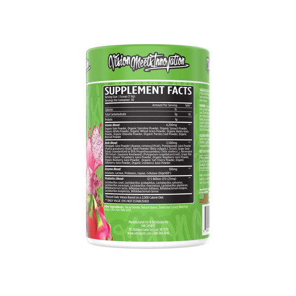 vmi sports greens and reds supplement fatcs